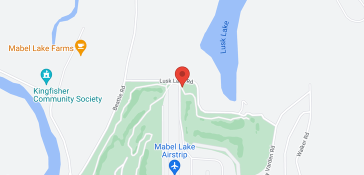 map of #58 30 Lusk Lake Road